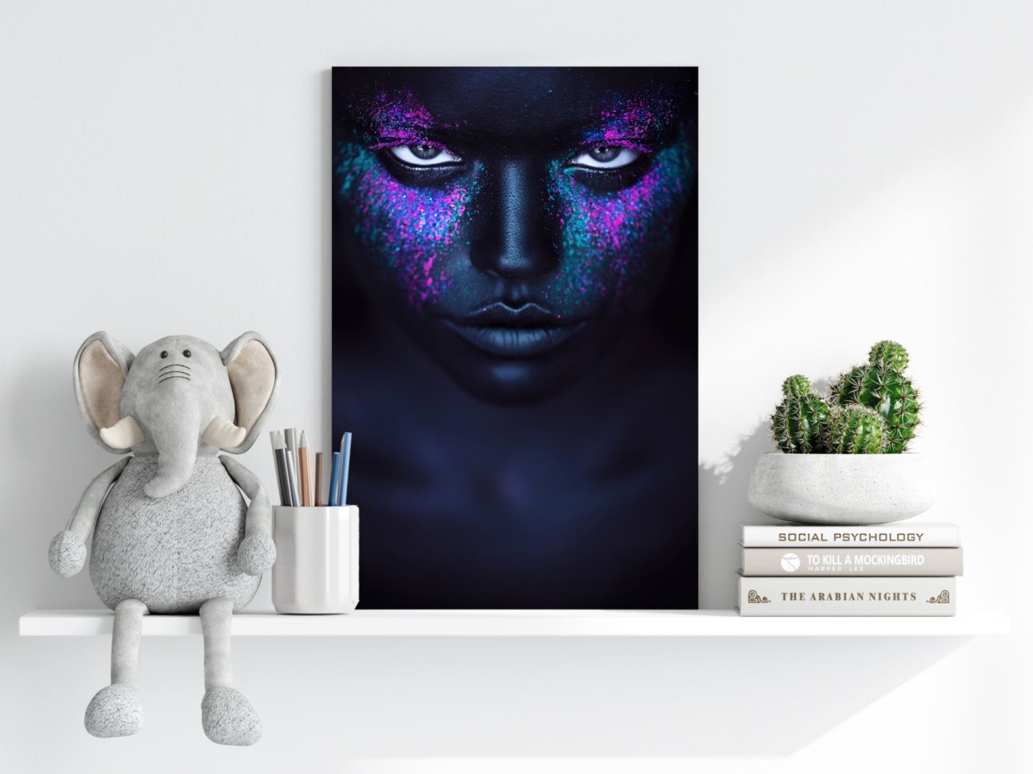 Woman Aluminum Print
