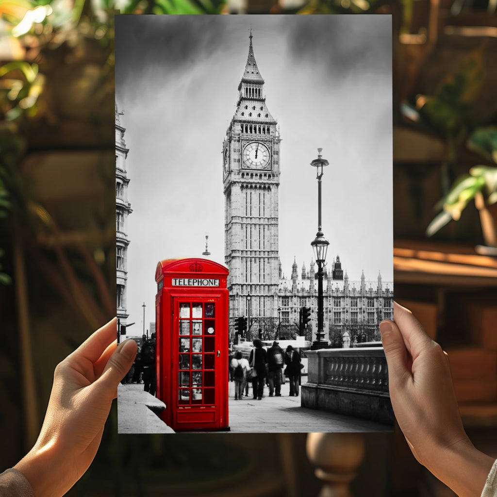 London Aluminum Print