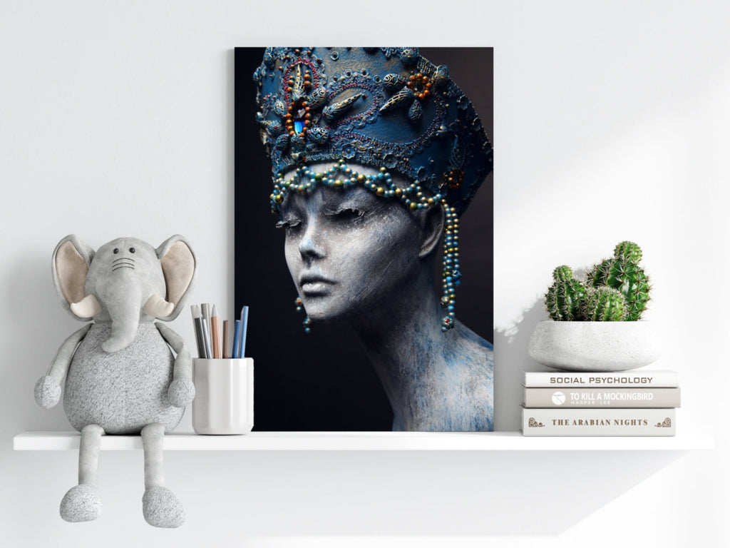 Egyptian Woman Aluminum Print