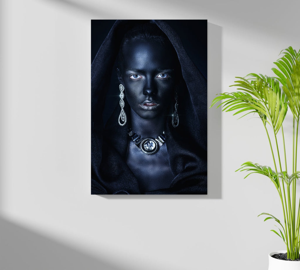 Woman Aluminum Print