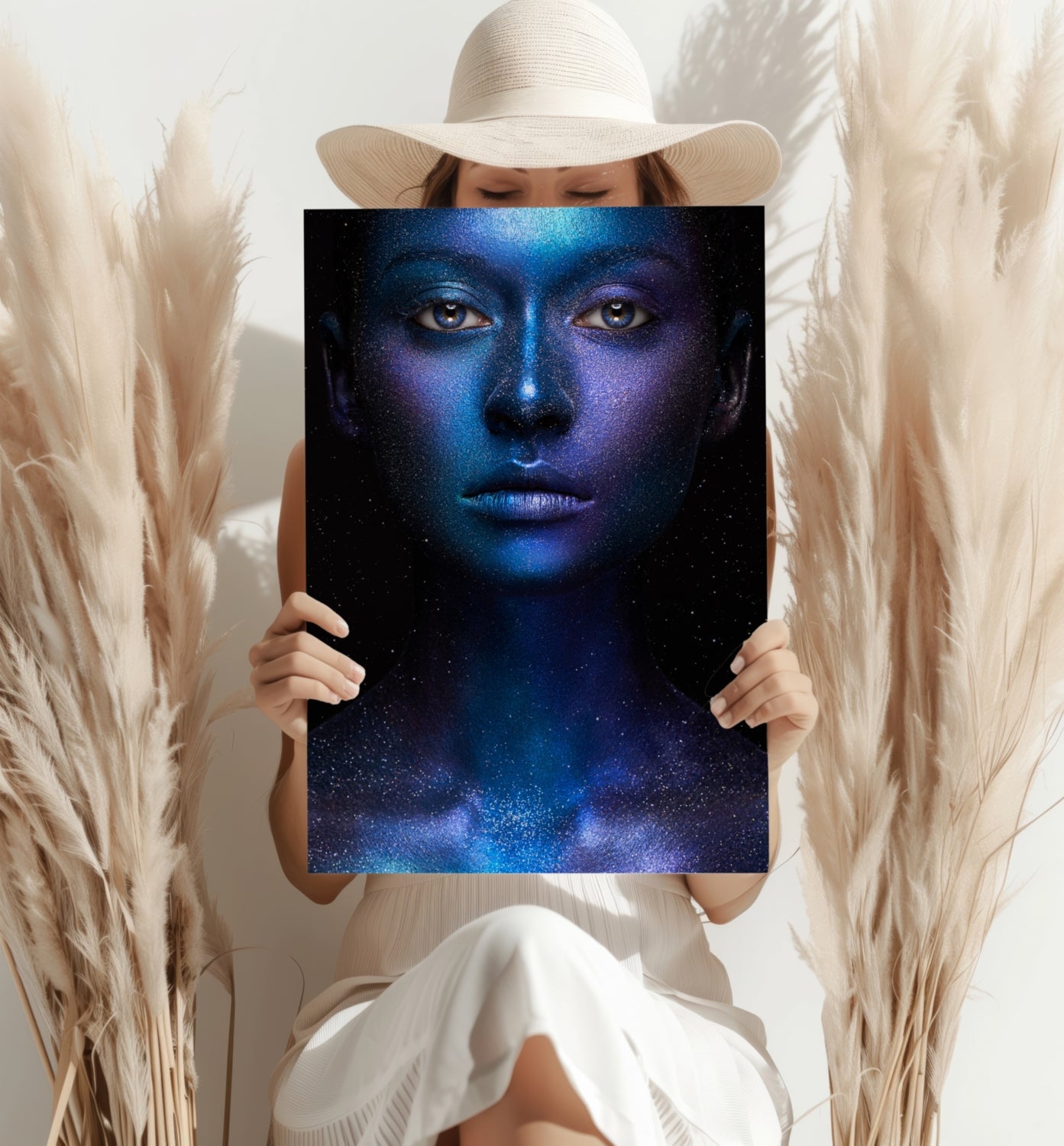 Woman Aluminum Print