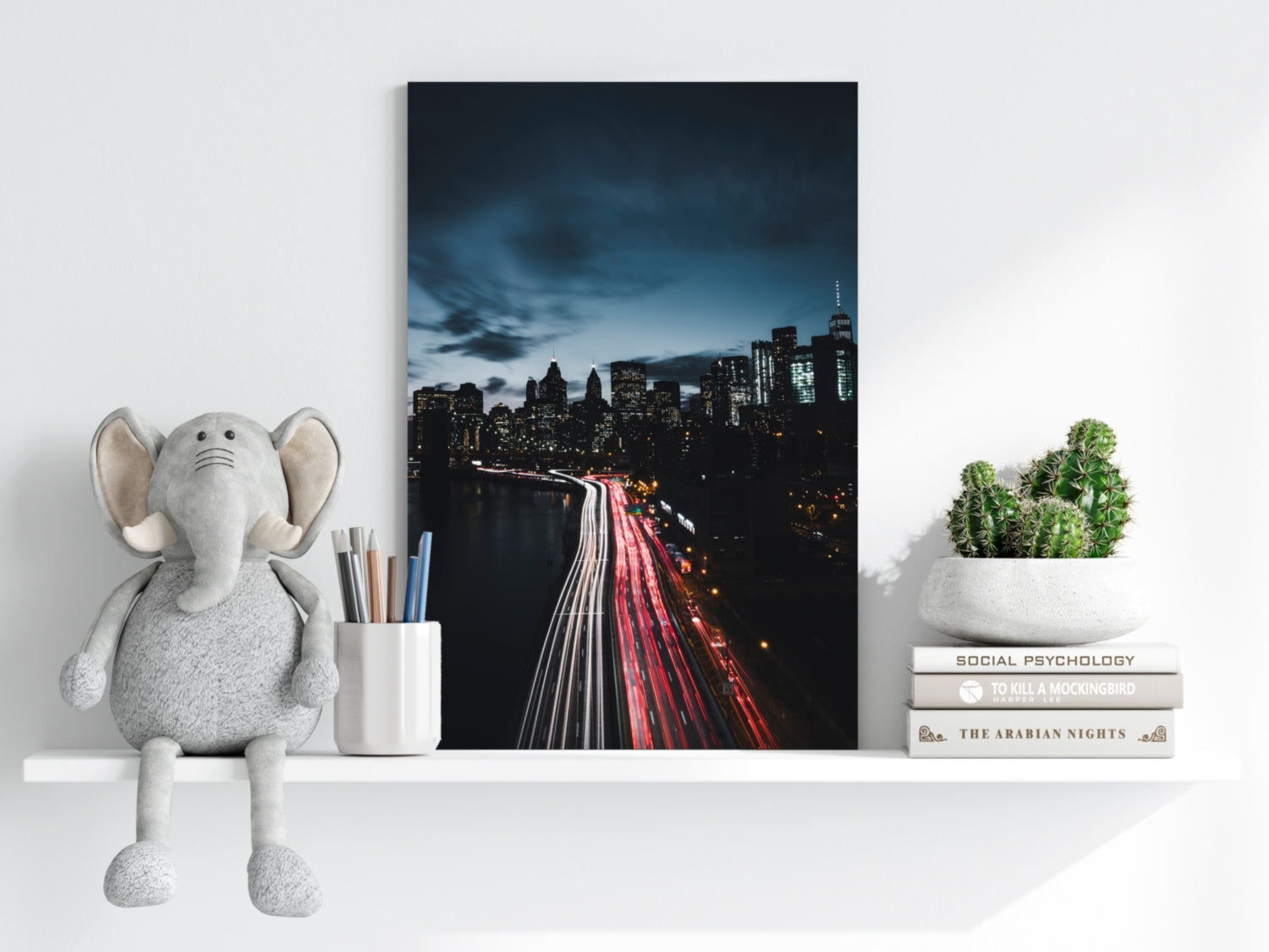 City Aluminum Print