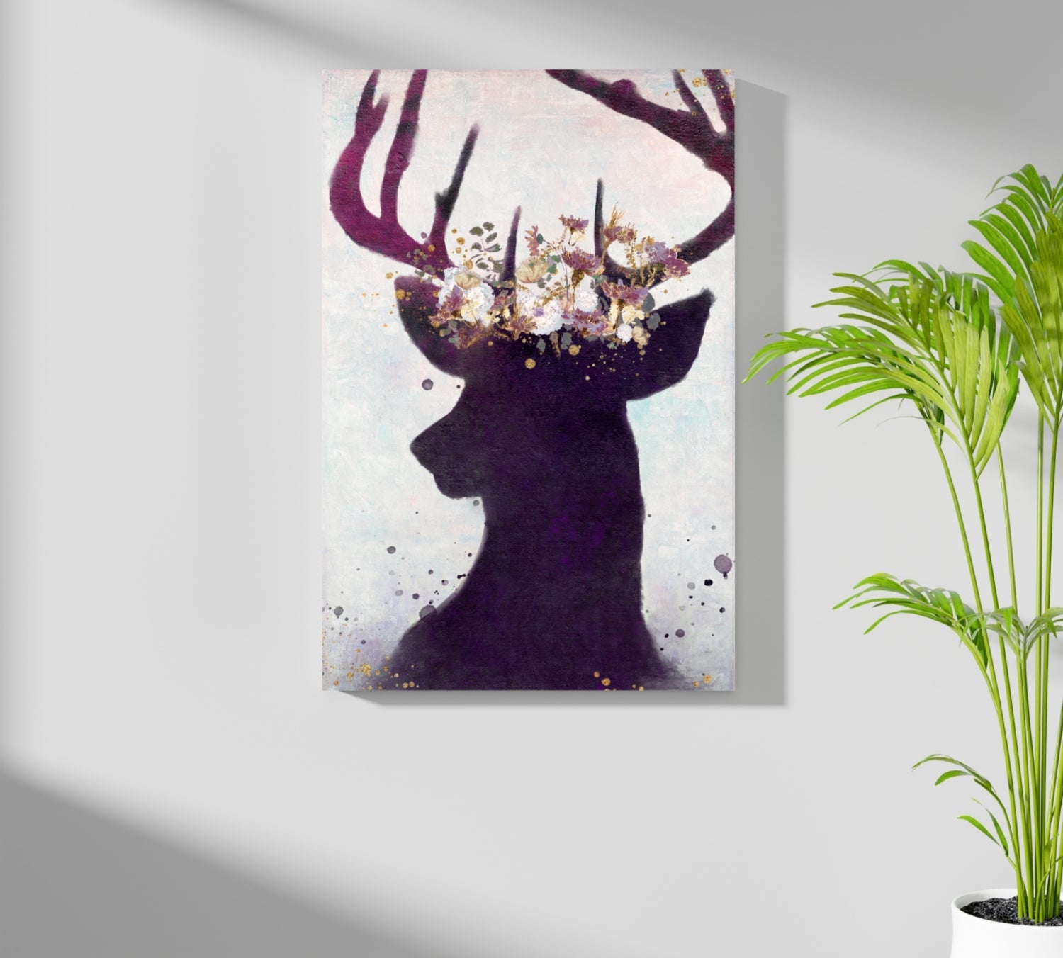 Deer Aluminum Print