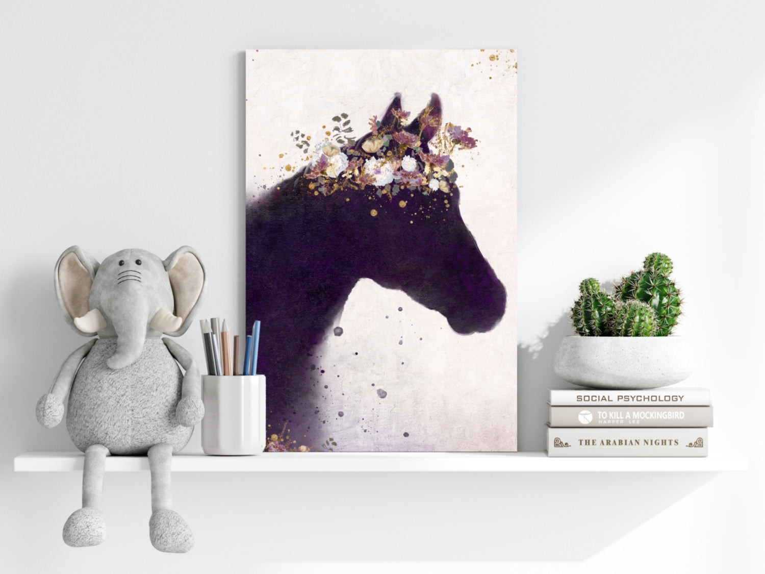 Horse Aluminum Print