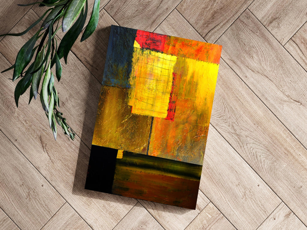 Abstract Aluminum Print