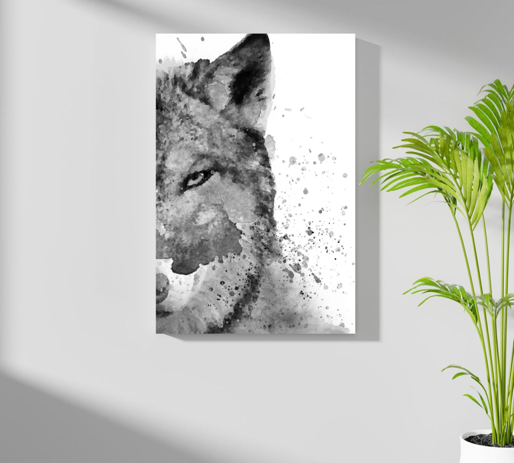 Wolf Aluminum Print