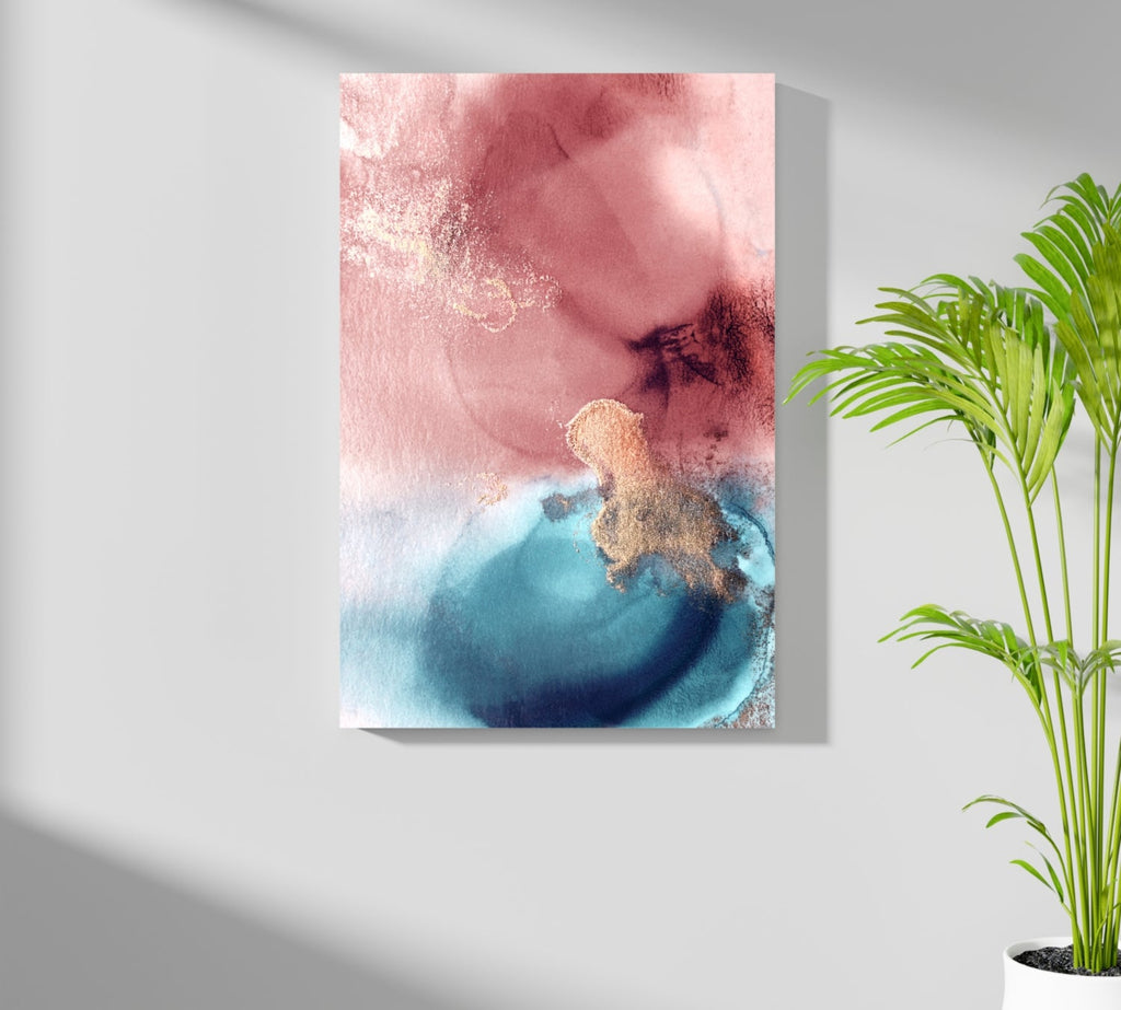 Abstract Aluminum Print