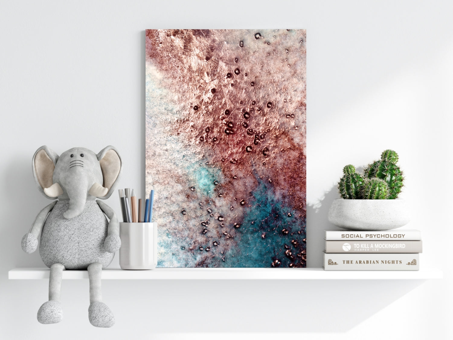 Abstract Aluminum Print