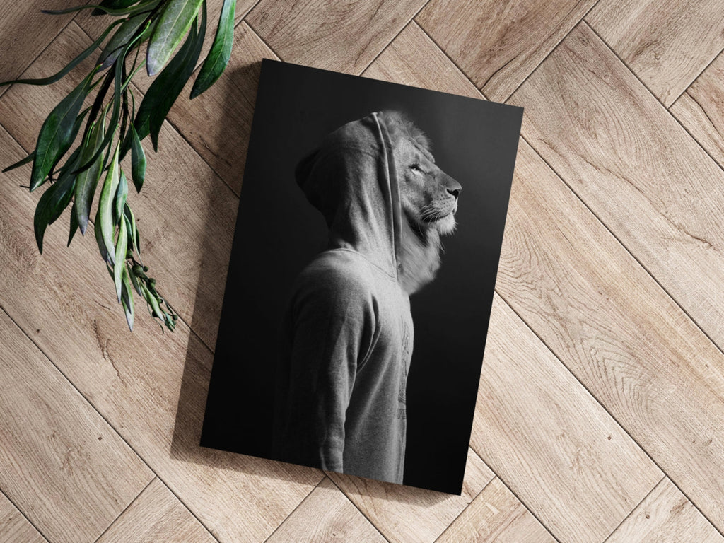 Lion Aluminum Print