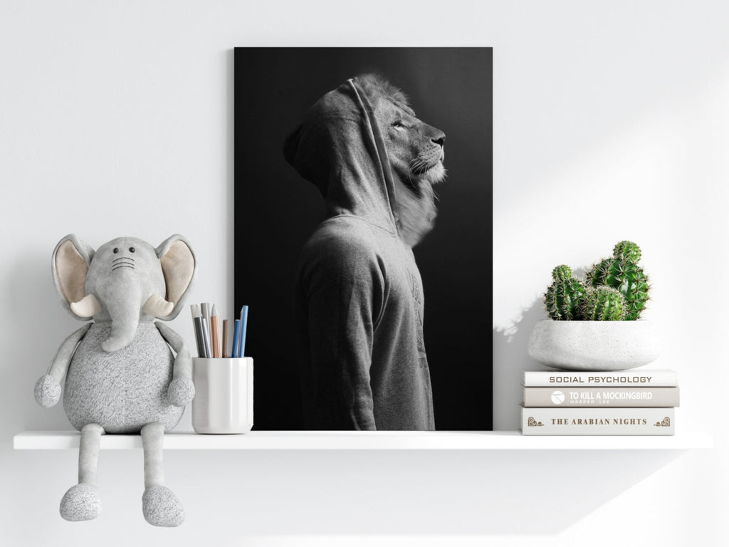 Lion Aluminum Print