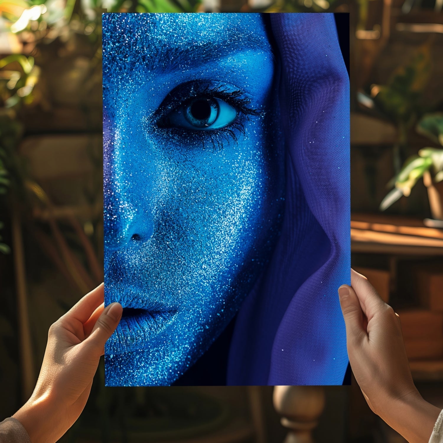 Woman Aluminum Print
