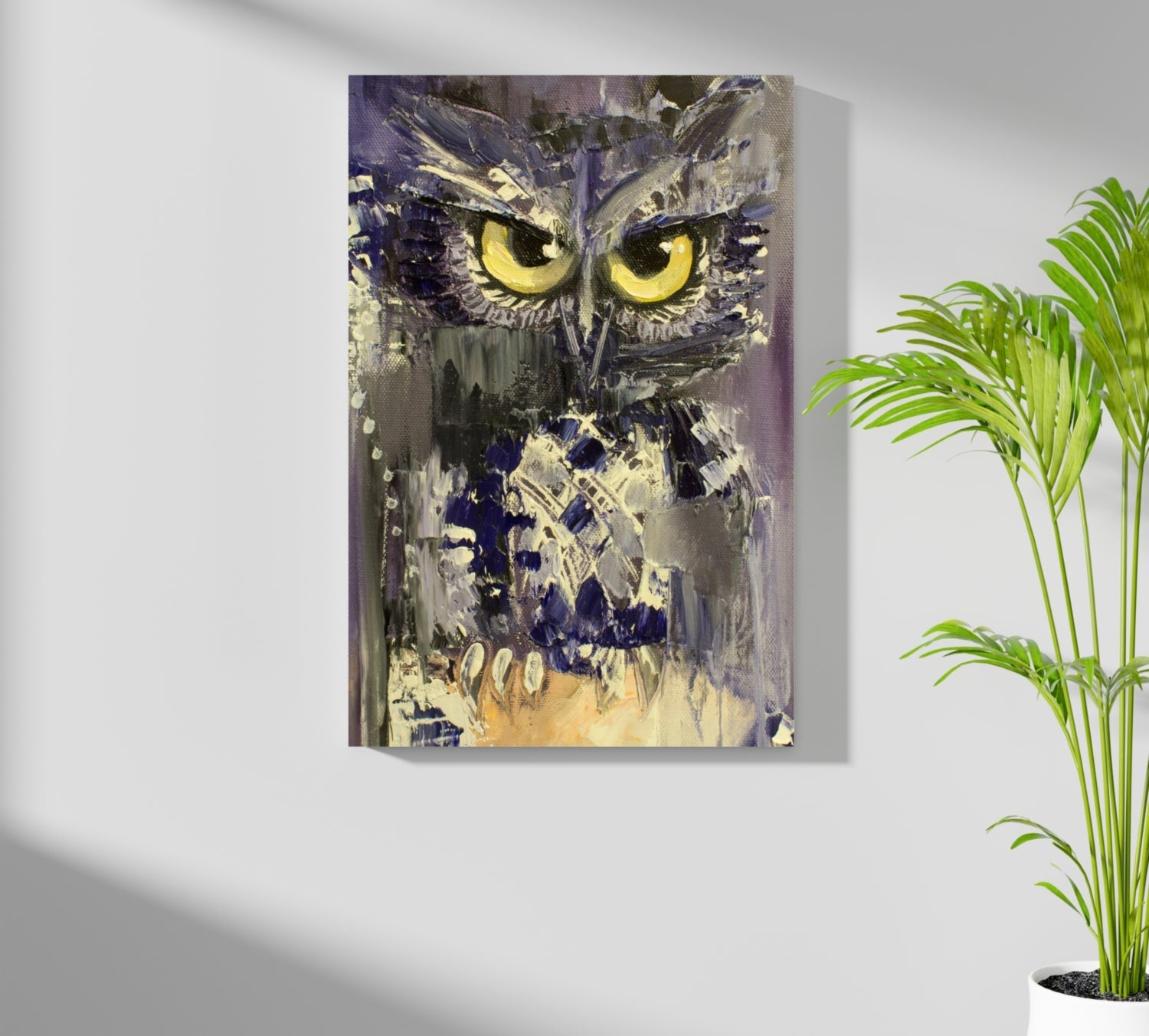Owl Aluminum Print