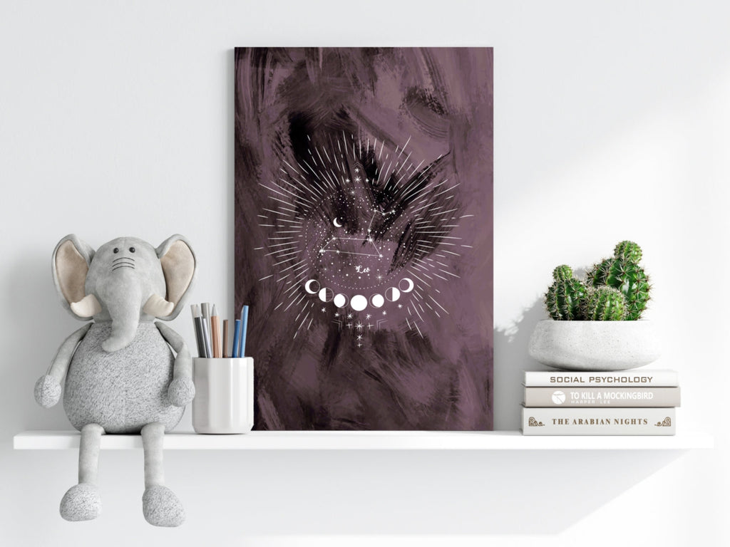 Leo Aluminum Print