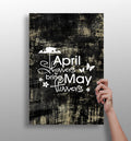 April Showers Aluminum Print