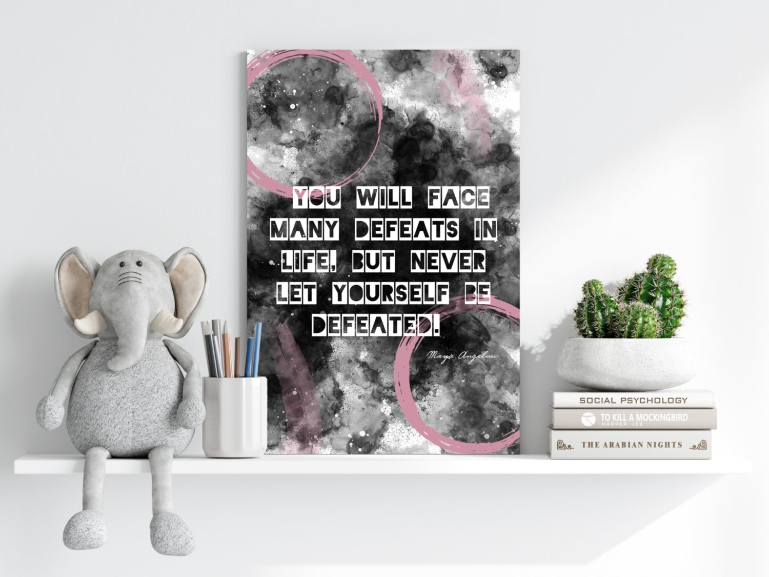 Angelou Aluminum Print