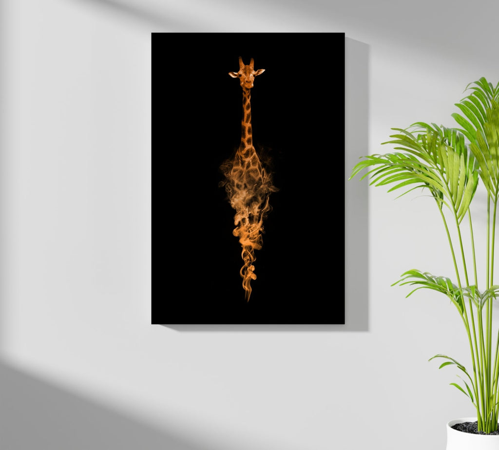 Giraffe Aluminum Print