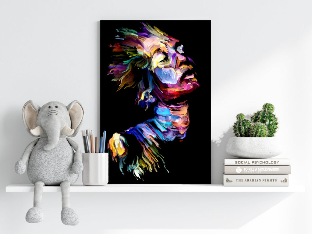 Woman Aluminum Print