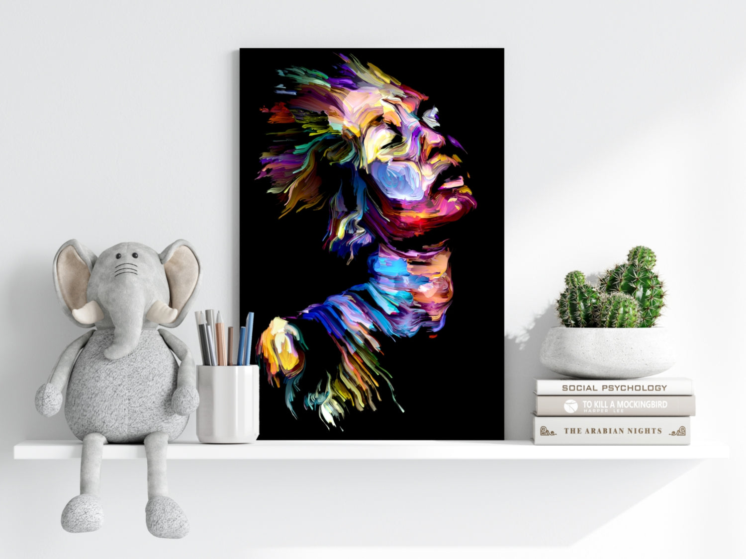 Woman Aluminum Print