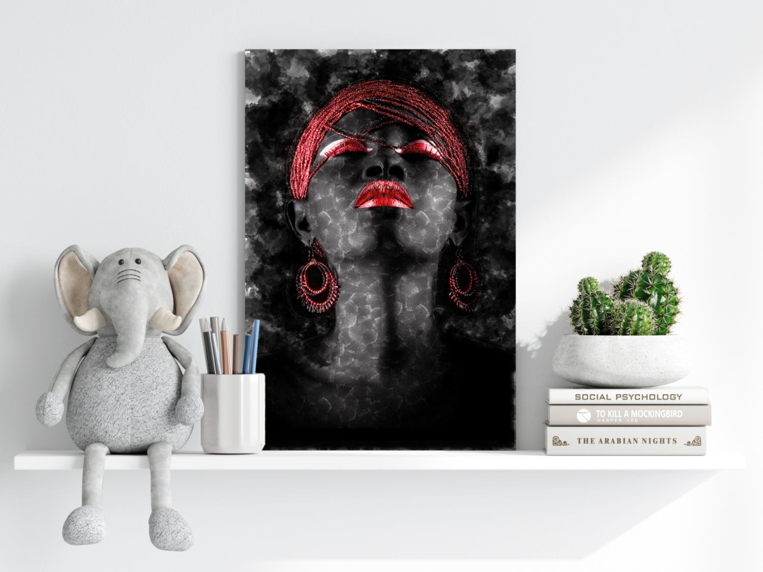 Woman Aluminum Print