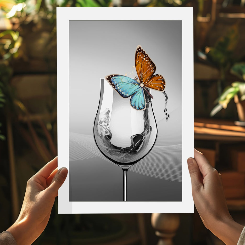 Glass Aluminum Print