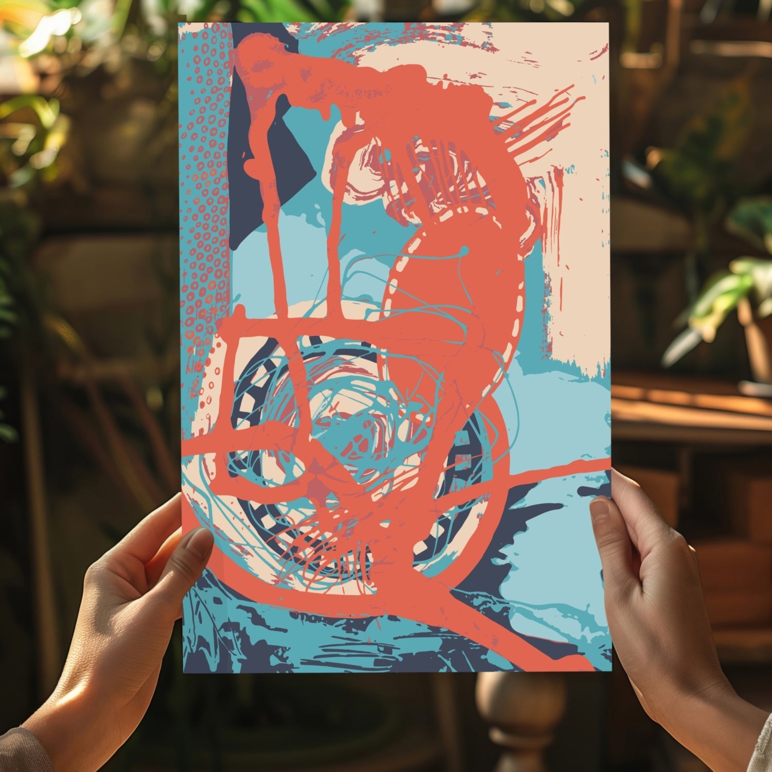Modern Art Aluminum Print