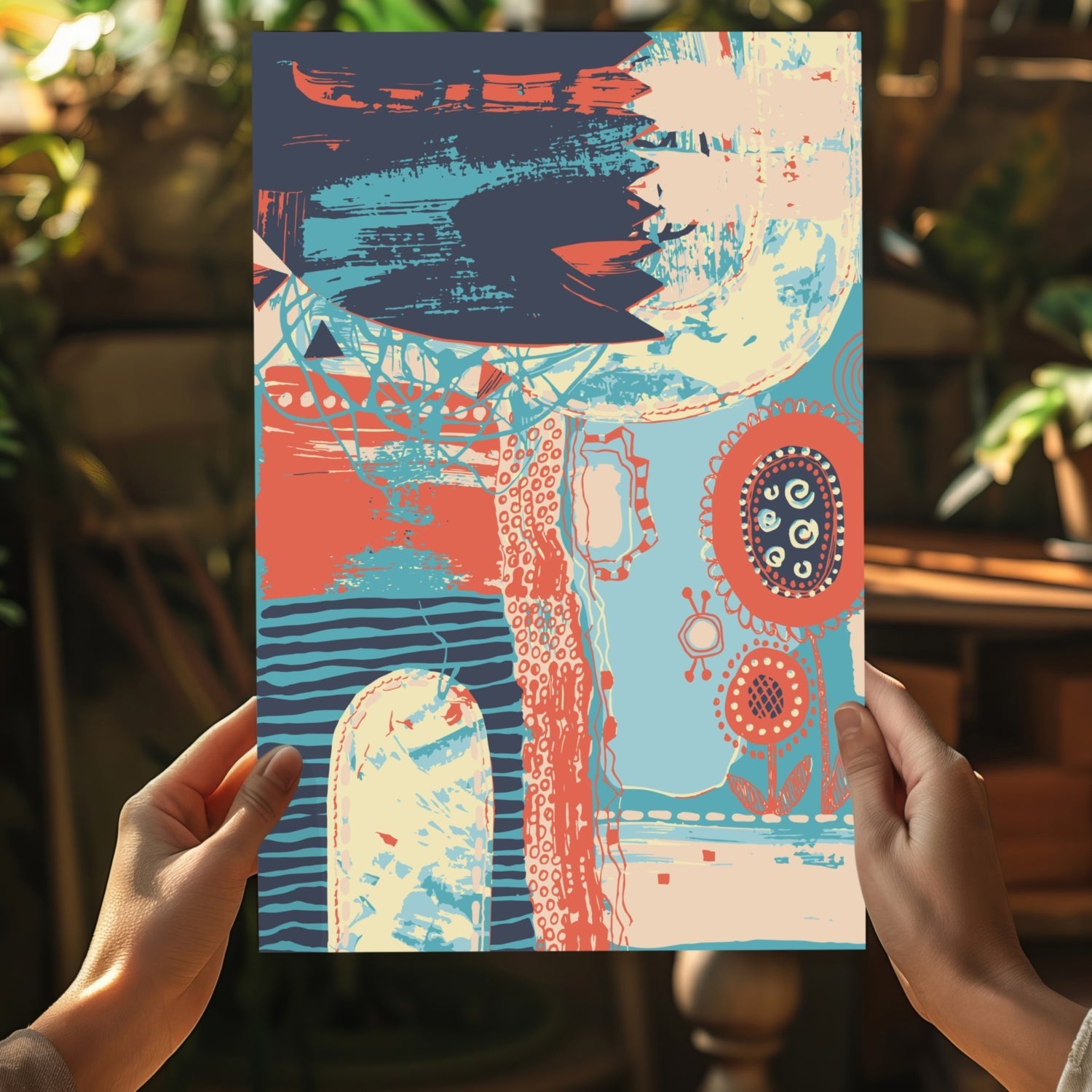 Modern Art Aluminum Print