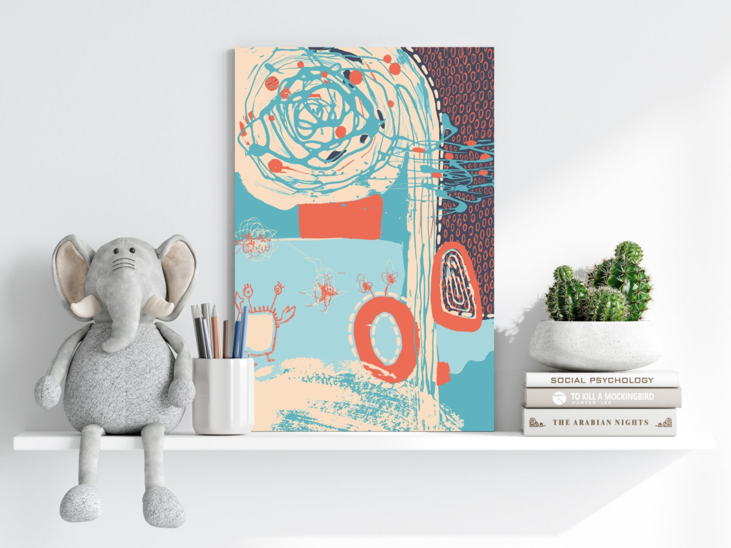 Modern Art Aluminum Print