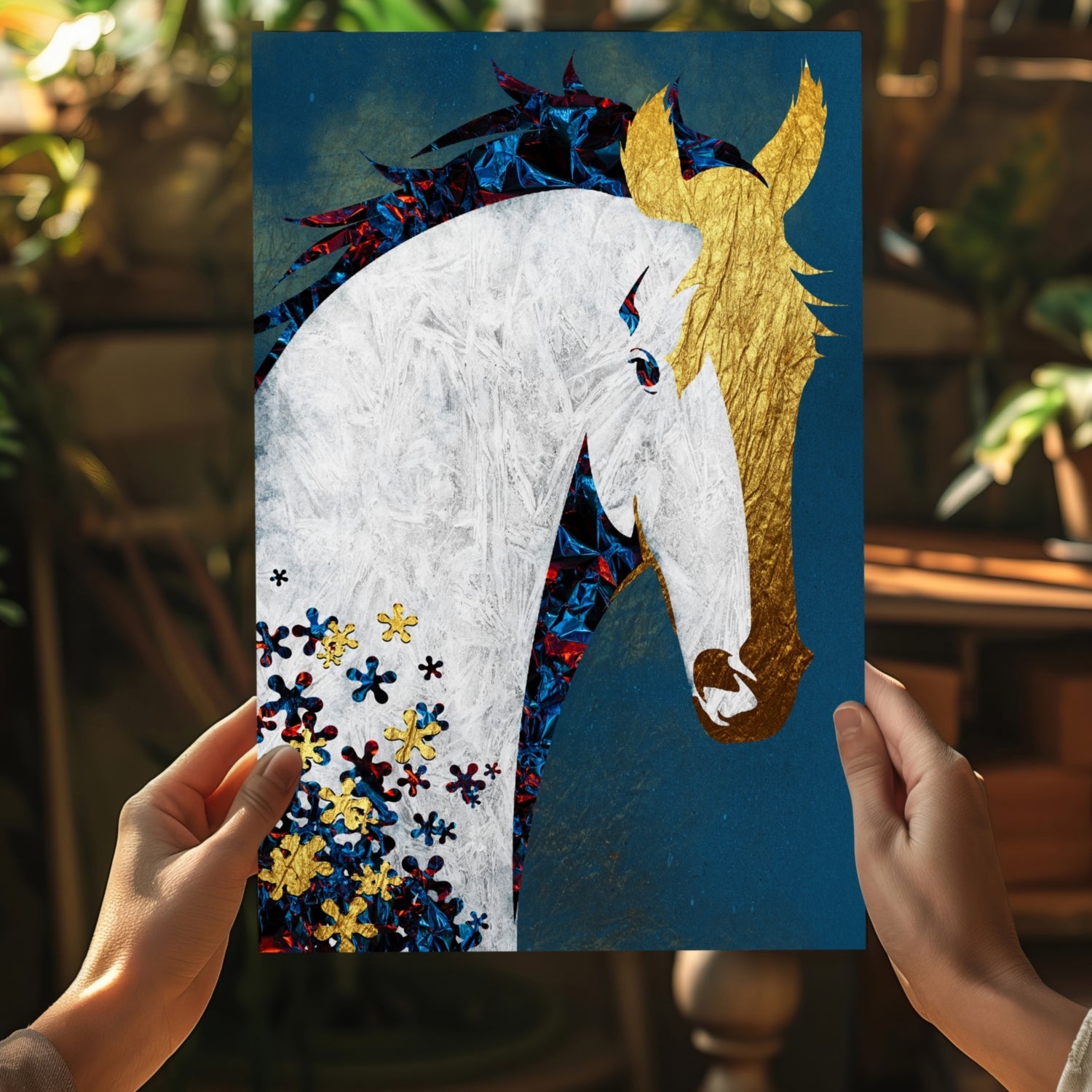 Horse Aluminum Print