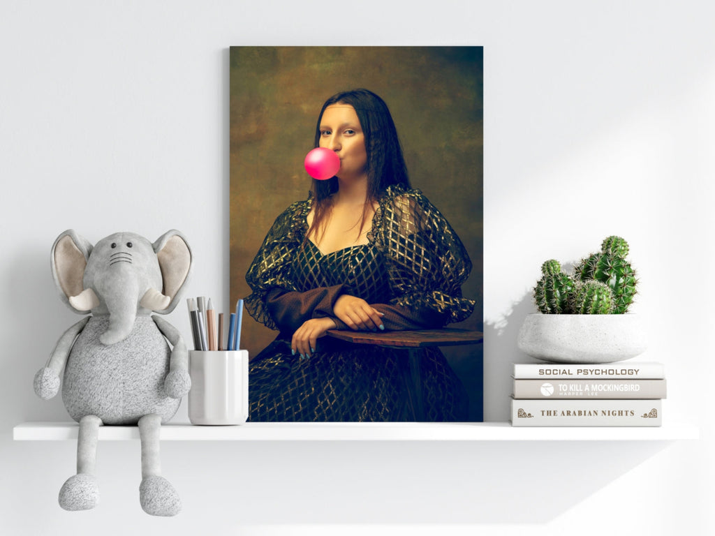 Mona Lisa Aluminum Print