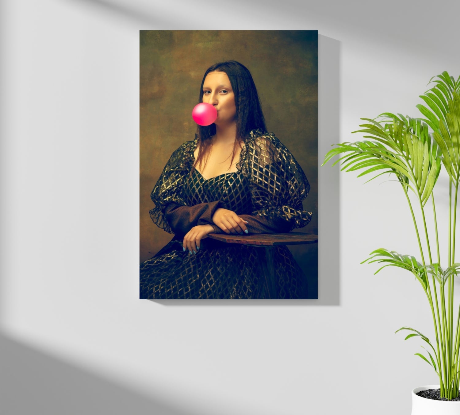 Mona Lisa Aluminum Print