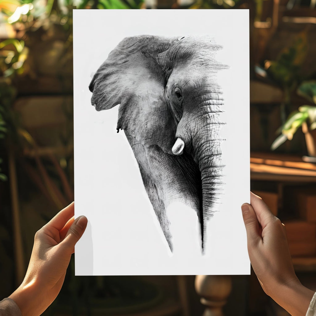 Elephant Aluminum Print