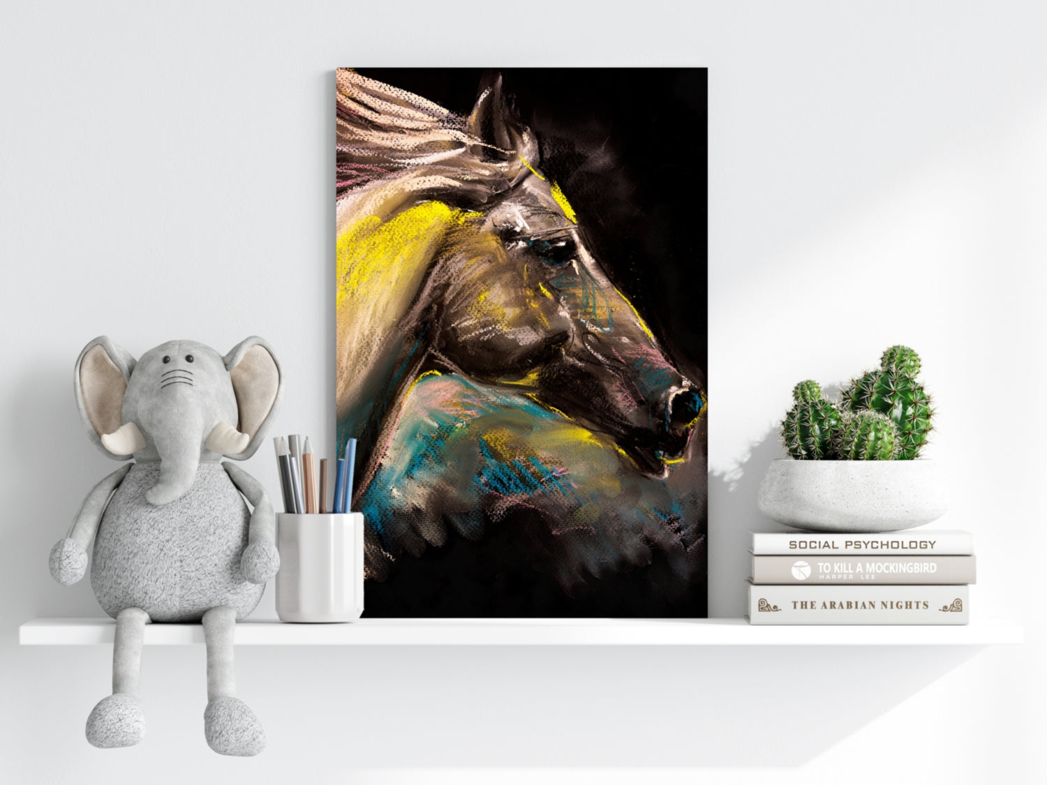 Horse Aluminum Print