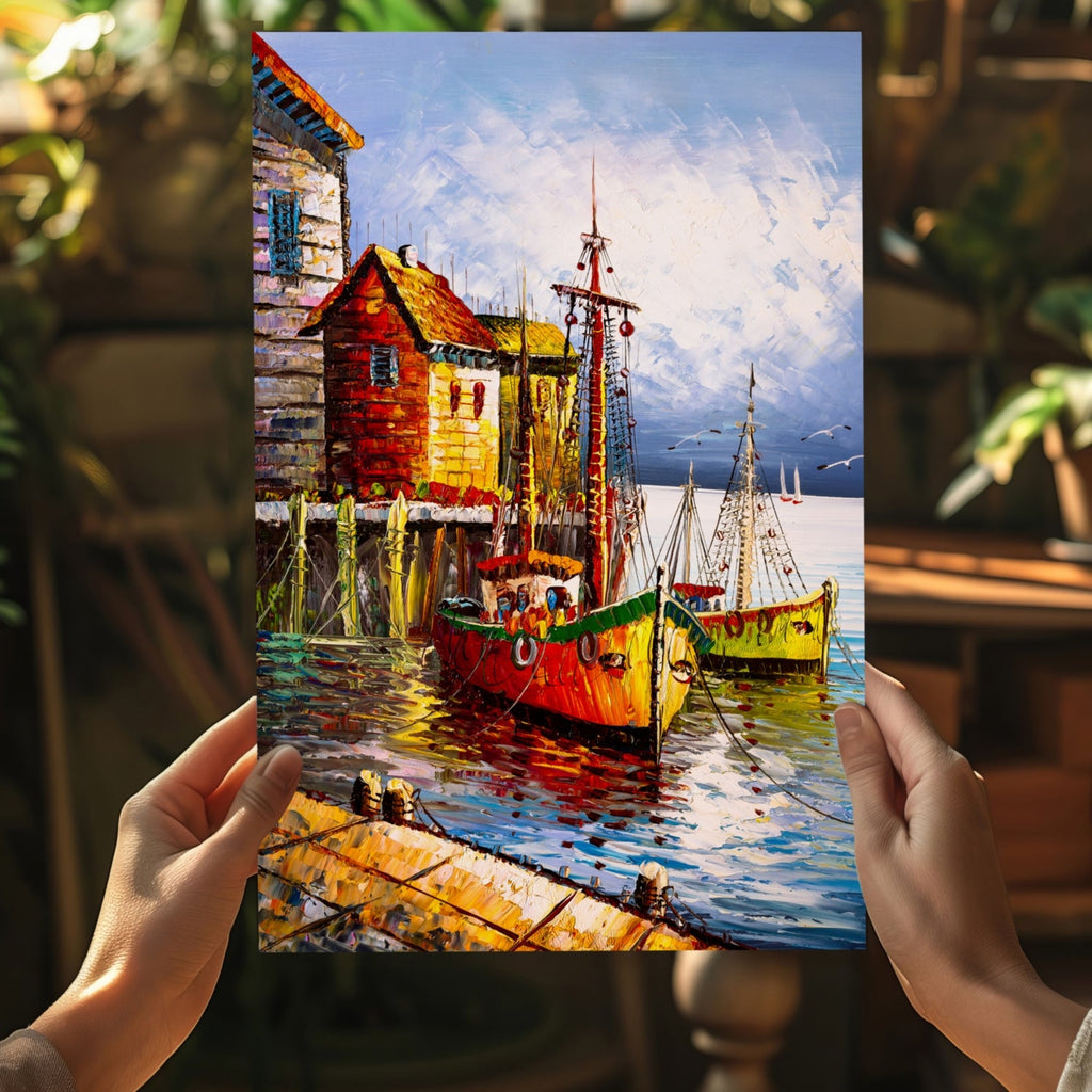 Remote Shores Aluminum Print