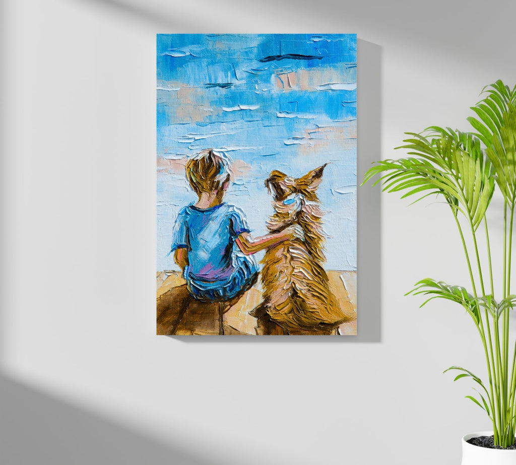 Forever Friendship Aluminum Print