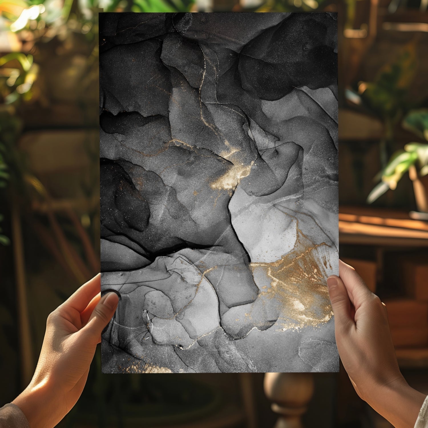 Marble Design V1 Aluminum Print