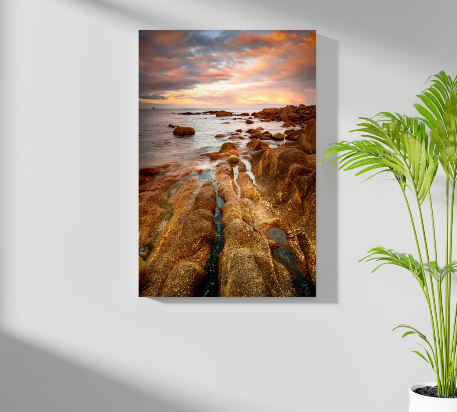 Cliff Aluminum Print