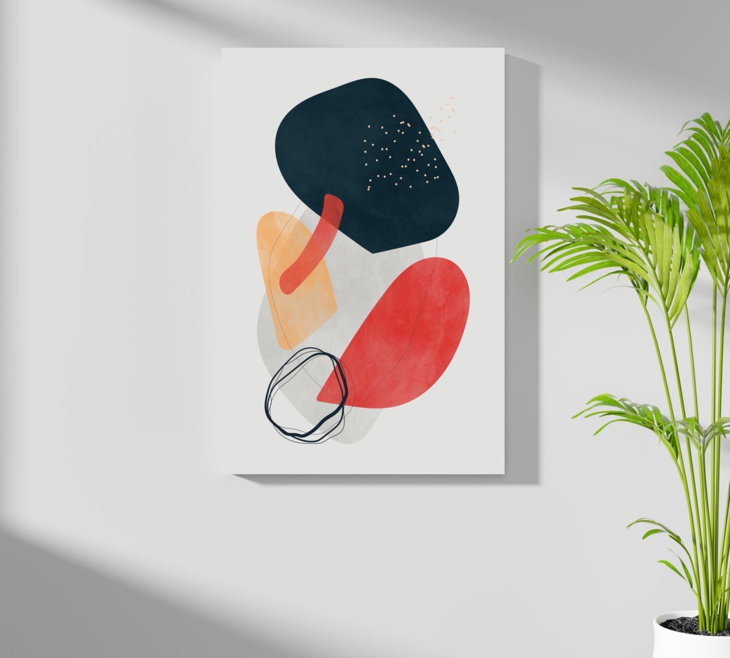 Line Art V15 Aluminum Print