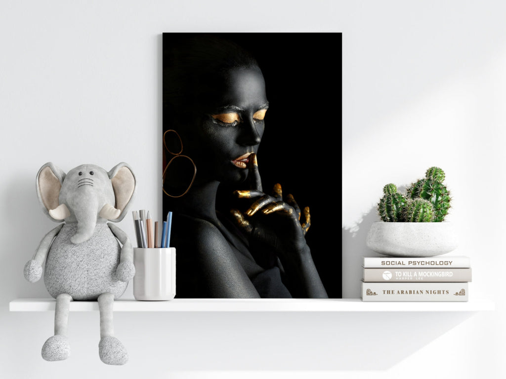 Woman Aluminum Print