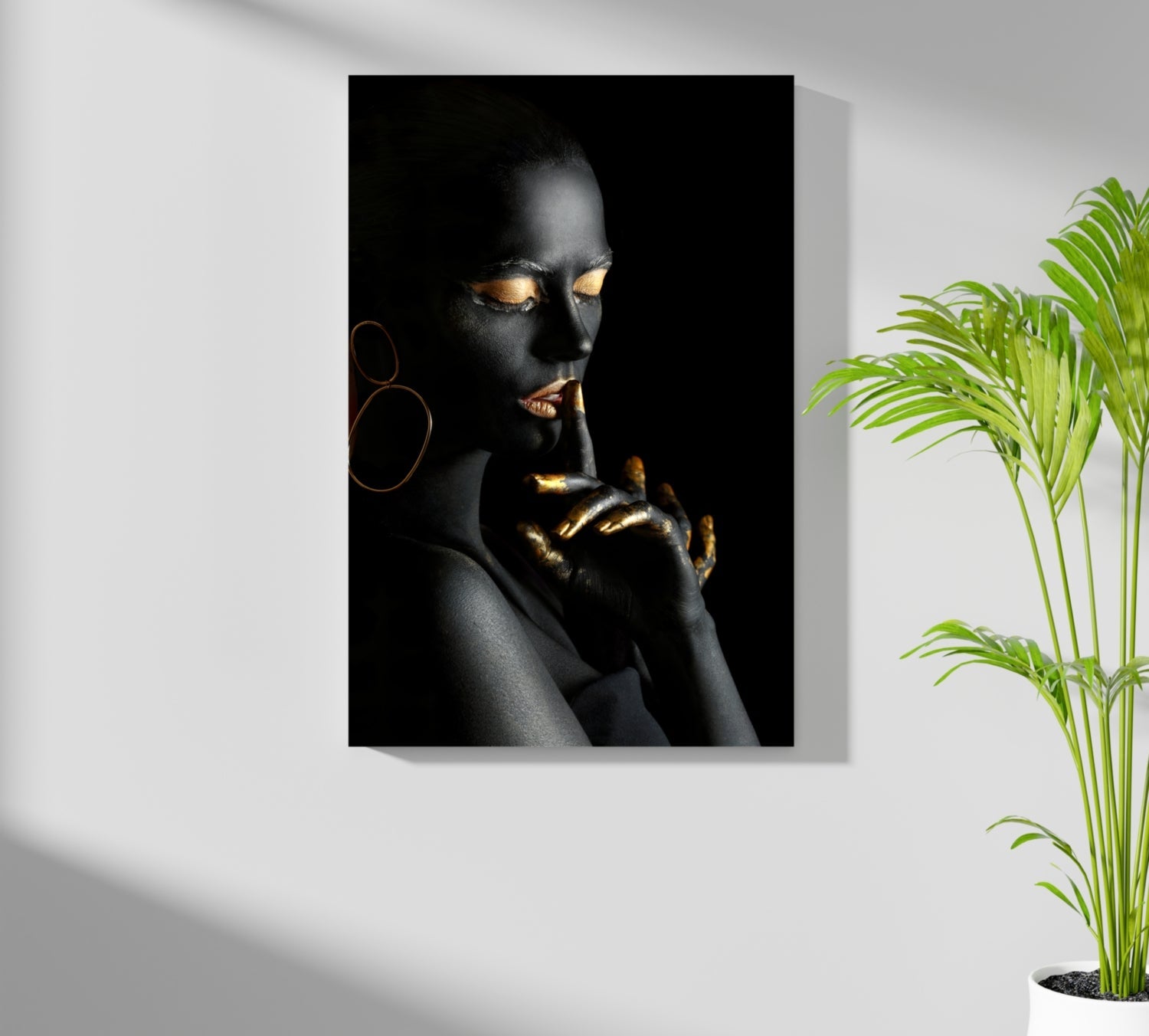 Woman Aluminum Print