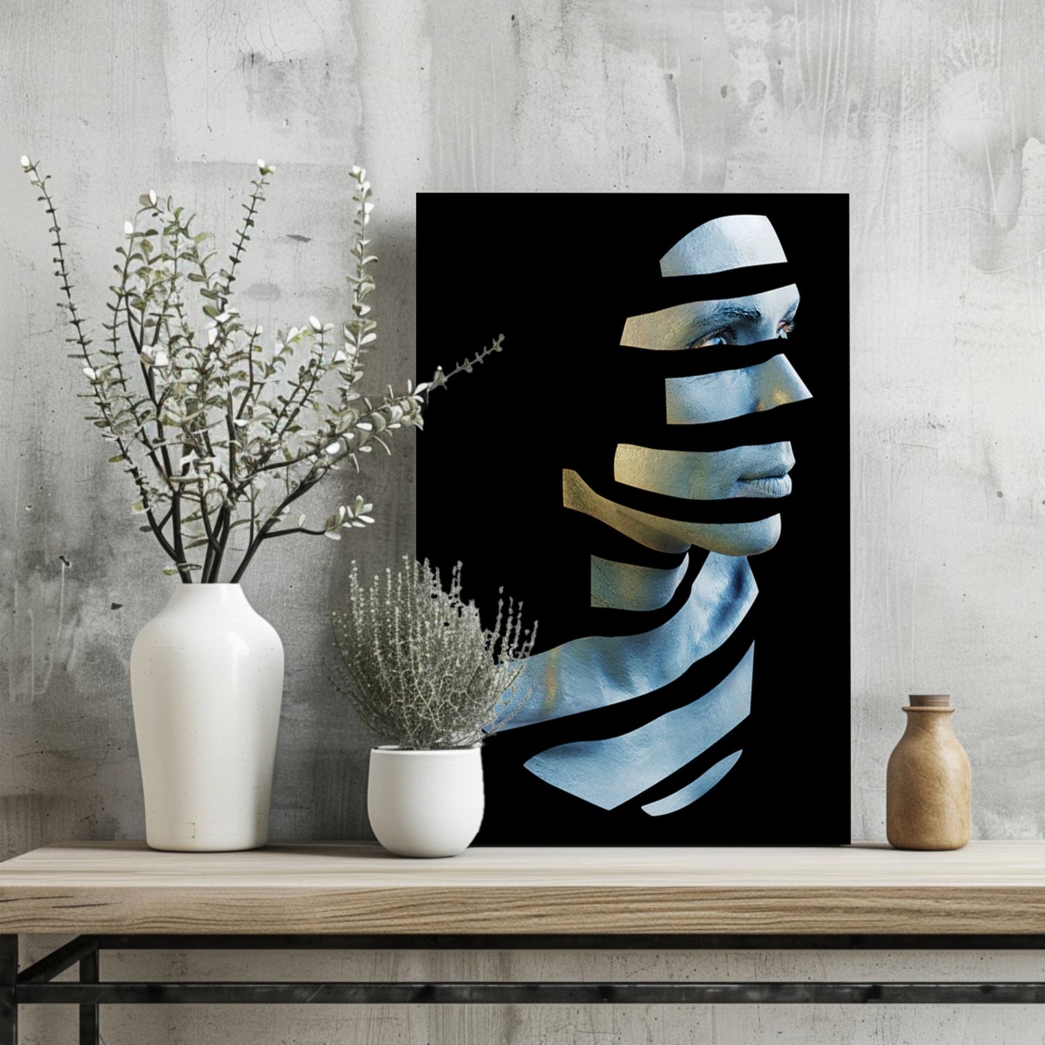 Woman Aluminum Print