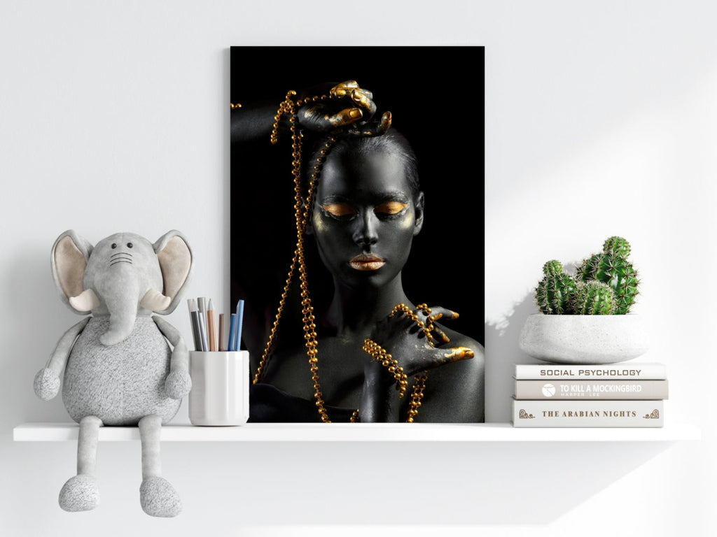 Woman Aluminum Print
