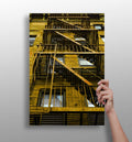 Stairs Terra Aluminum Print