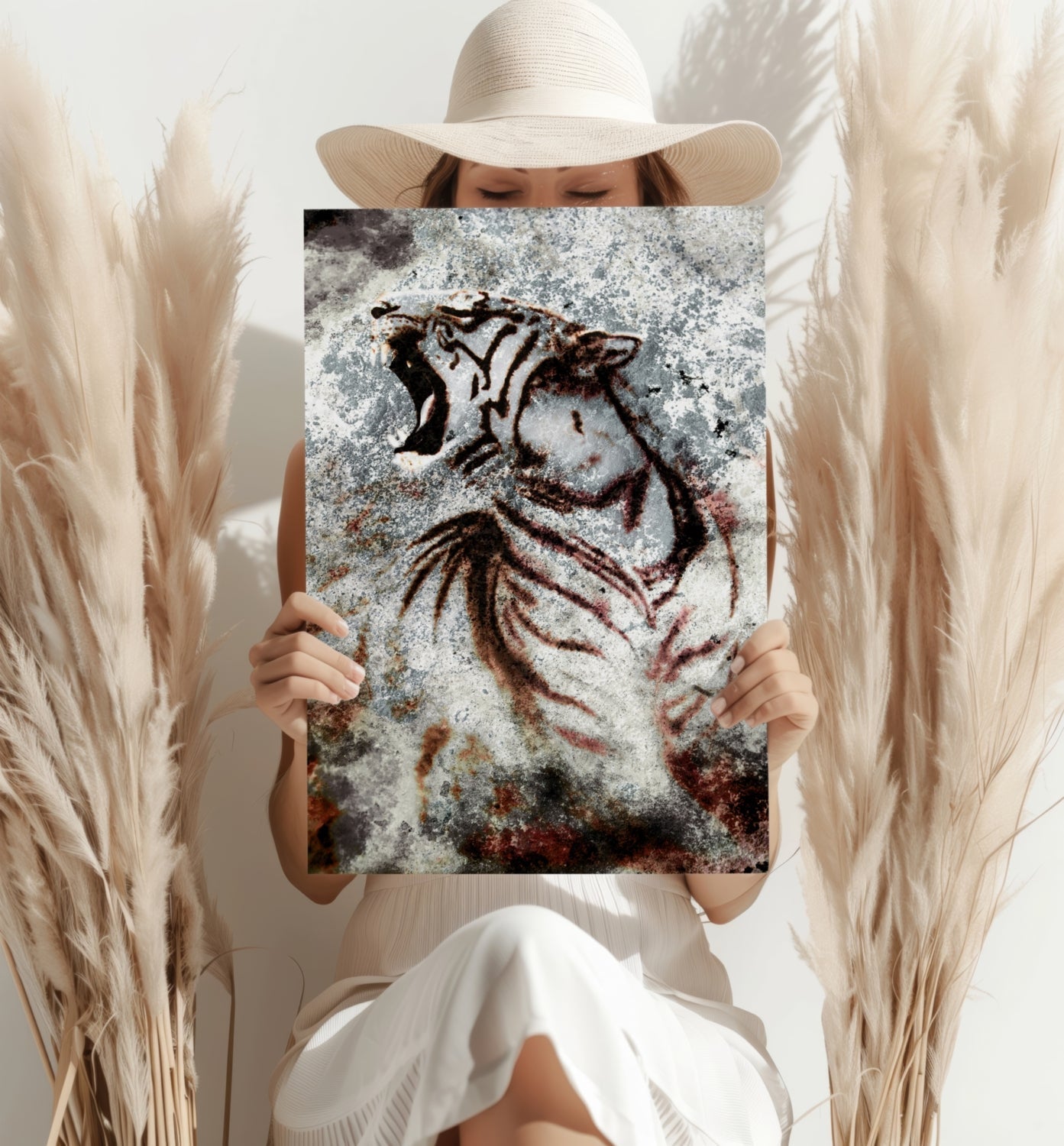 Tiger Aluminum Print