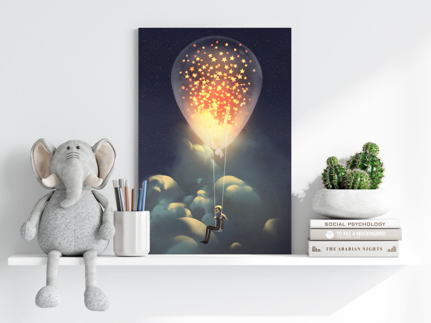 Dream Bulb Aluminum Print