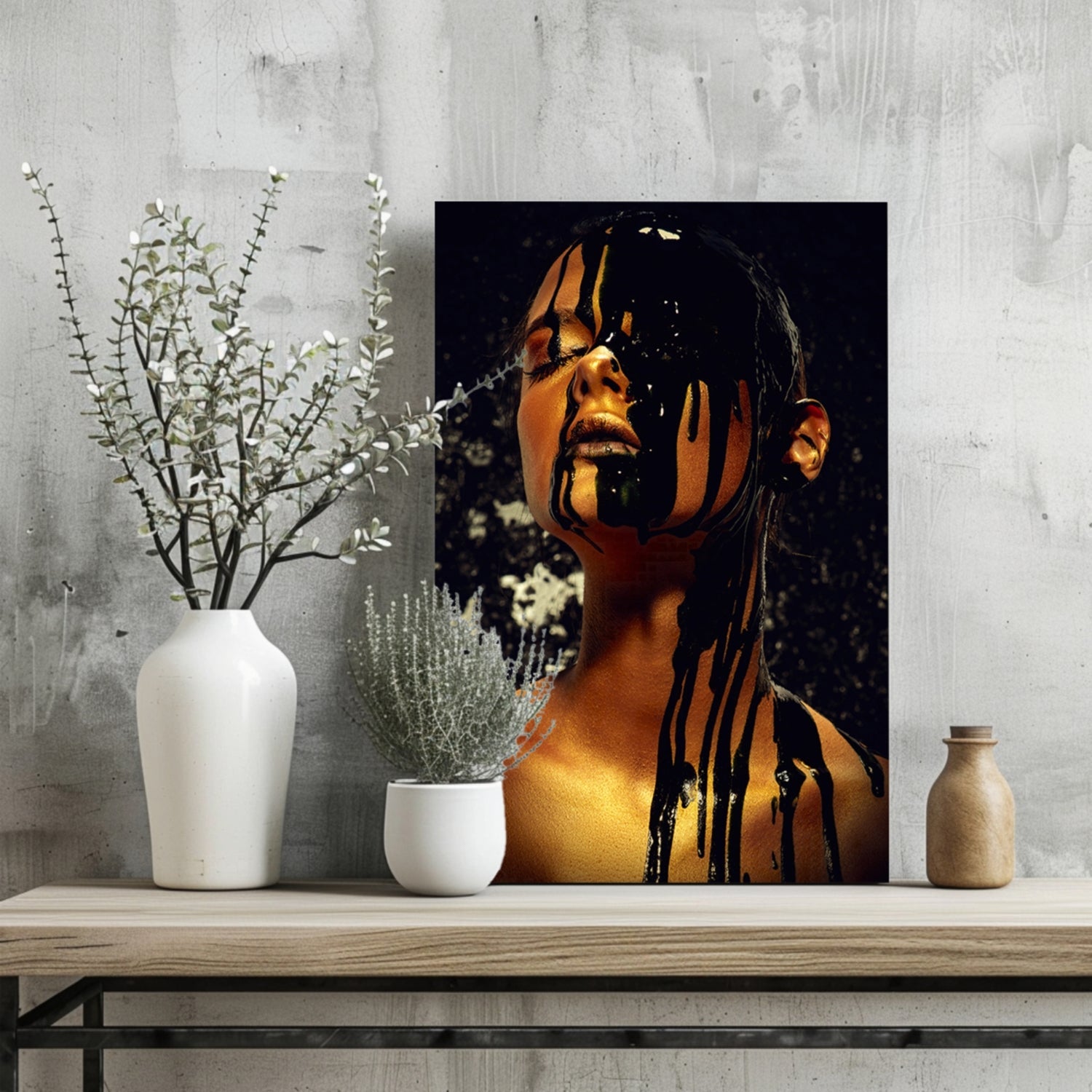 Woman Aluminum Print