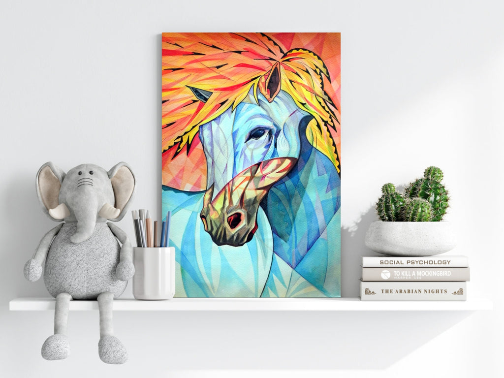 Horse Aluminum Print