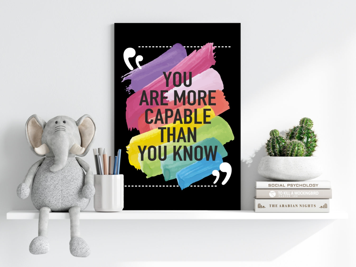 You Are Capable Aluminum Print