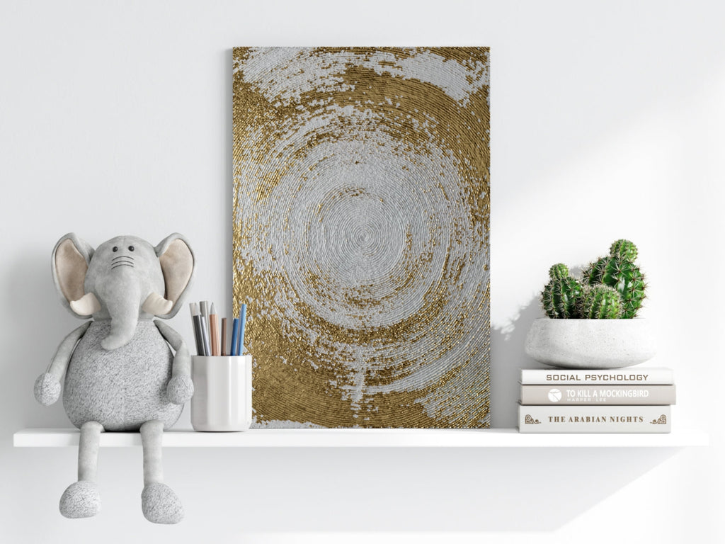 Abstract Elegance V2 Aluminum Print