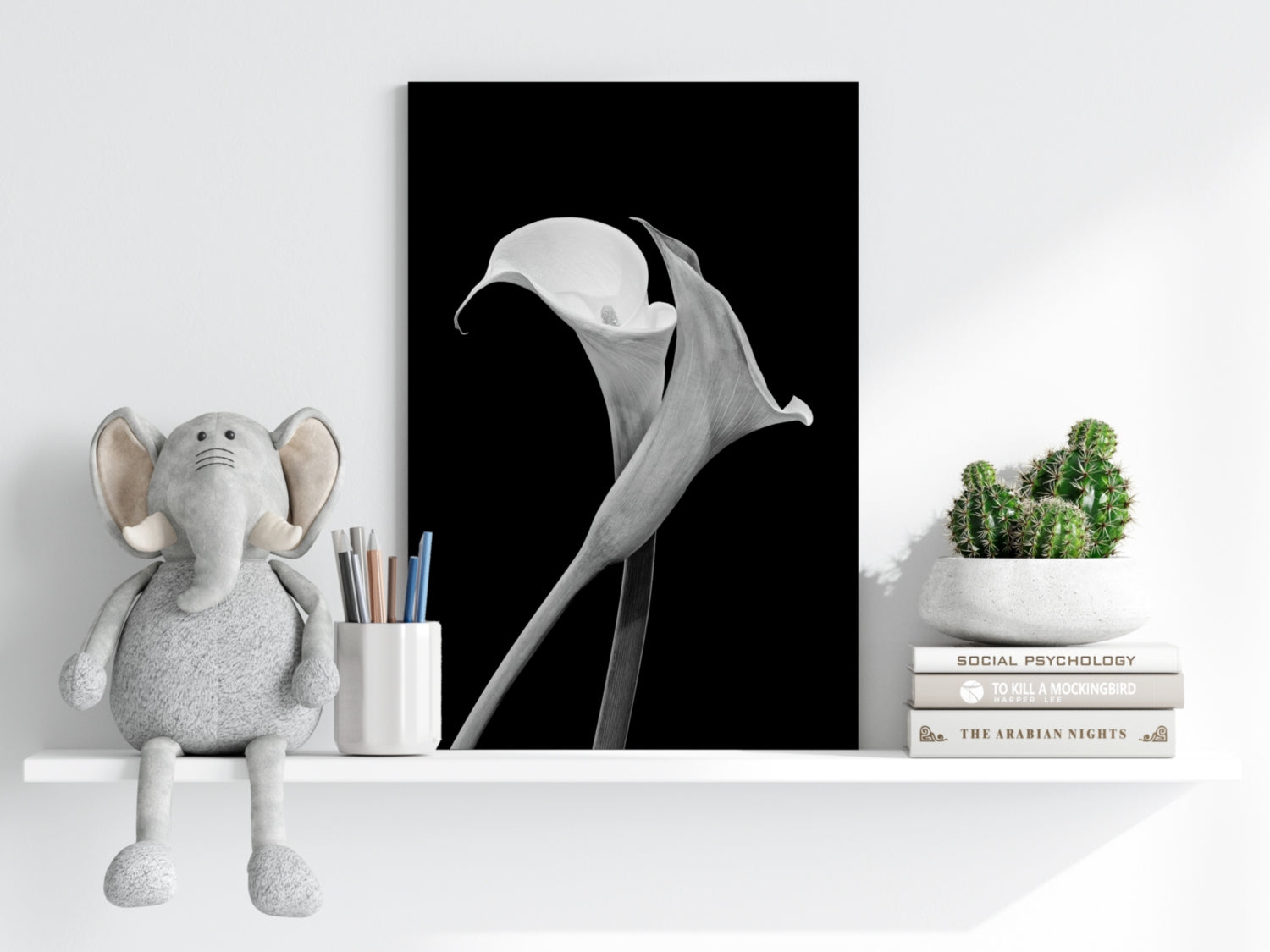 Lilly Flower Aluminum Print