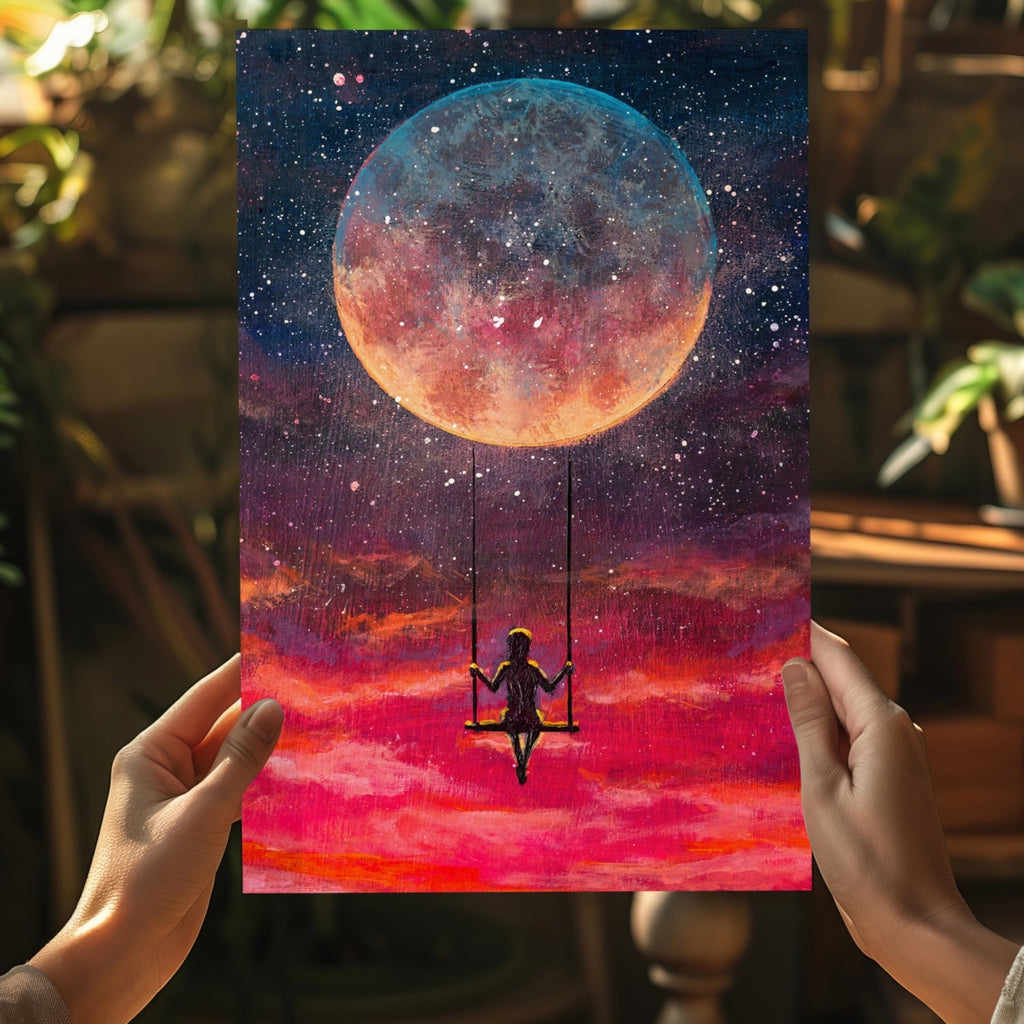 Dream Swing Aluminum Print